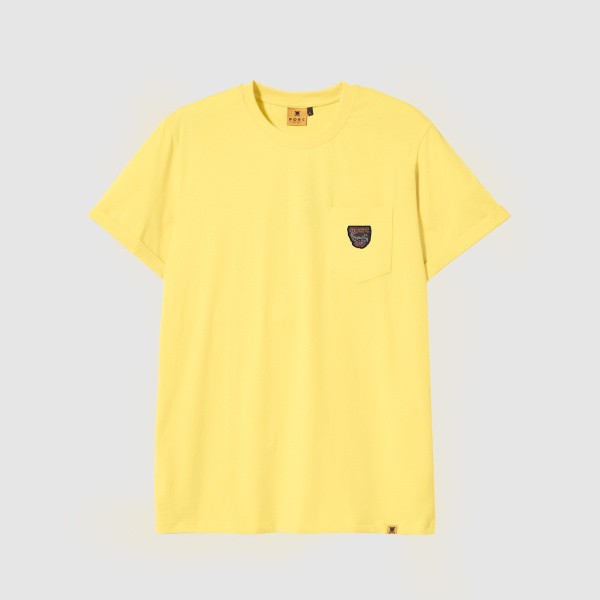 "Sushi" Yellow Pocket T-Shirt