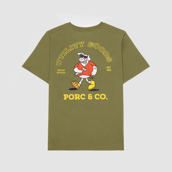 "Utility Goods" Olive T-Shirt
