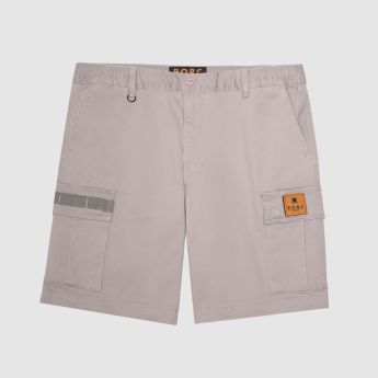"Collect" Stone Cargo Shorts