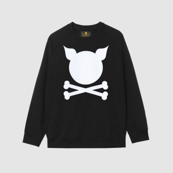 "Logo" Black Sweatshirt