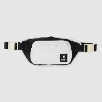 "Jack" Black/Off white Hip Bag