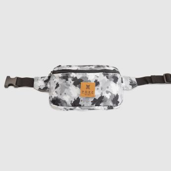 "Camouflage" Grey Hip Bag