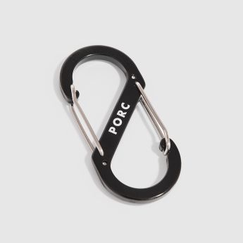 "Infinite" Black Keychain