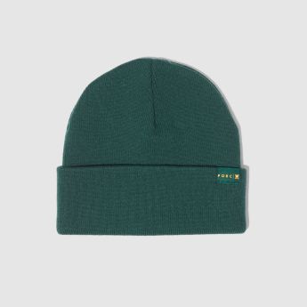 "Factor" Green Beanie