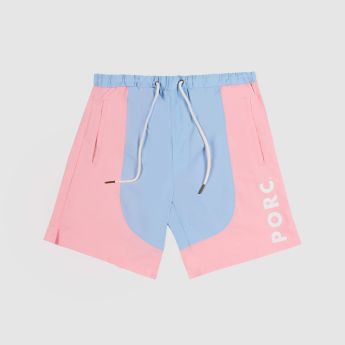 "Container" Pink/Blue Shorts