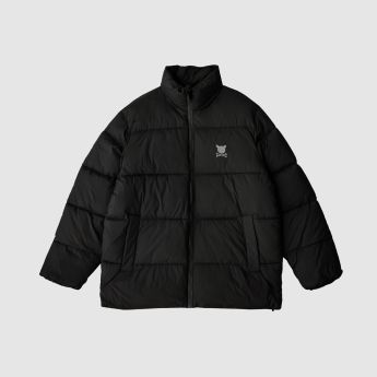 "Shadow" Black Puffer Jacket