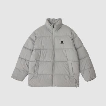 "Shadow" Grey Puffer Jacket