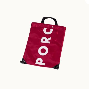 "Elements" Burgundy Drawstring Bag