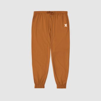 "Essential Logo" Brown Joggers
