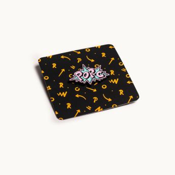 "Pop" Metallic Pin