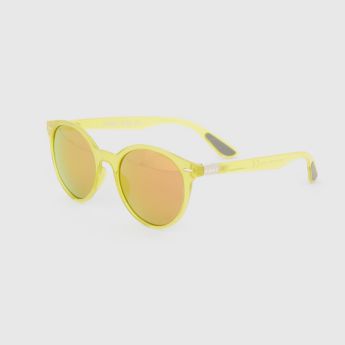 "Day Off" Lime Mirror Polarized Sunglasses
