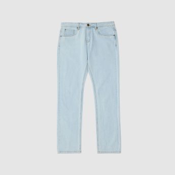 "Invert" Blue rinsed Denim Pants