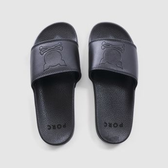 "Major" Black/Black Slides