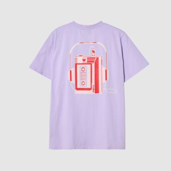 "8-bit" Lila T-Shirt