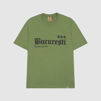 "Bucuresti" Olive T-Shirt