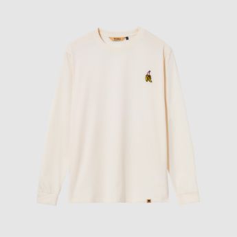 "Banana" Off White Longsleeve T-Shirt