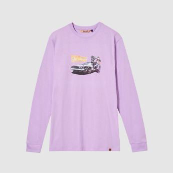 "Future" Lilac Longsleeve T-Shirt