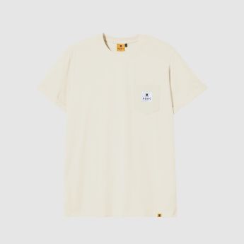"Reflective Label" Off White T-Shirt